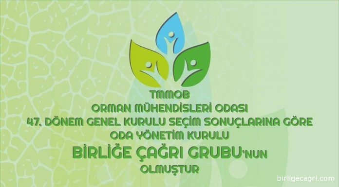 Orman Mühendisleri Odası’nda 46 Dönemlik Bir Tabu Yıkıldı