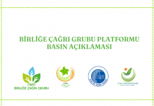 BİRLİĞE ÇAĞRI GRUBU PLATFORMU BASIN AÇIKLAMASI