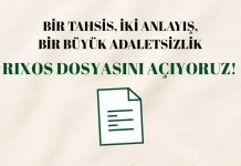 BİR TAHSİS, İKİ ANLAYIŞ, BİR BÜYÜK ADALETSİZLİK