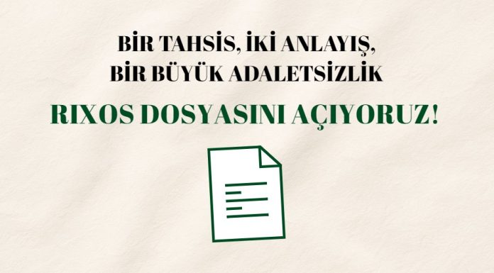 BİR TAHSİS, İKİ ANLAYIŞ, BİR BÜYÜK ADALETSİZLİK